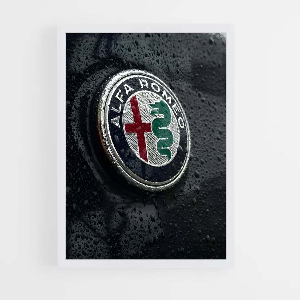 Poster Alfa Passion – affiche Alfa Romeo (vue 3)